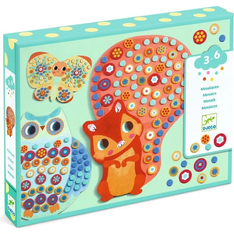 Millefiori Sticker Mosaic Collage