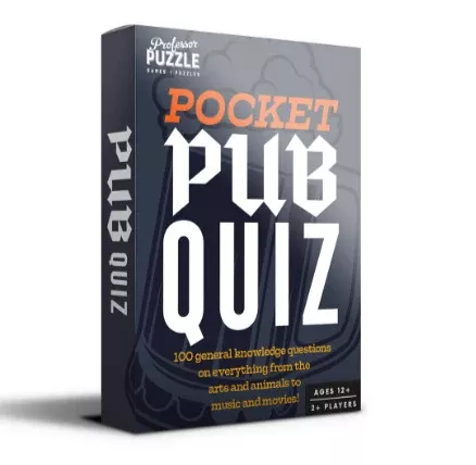 Mini Pocket Pub Quiz - Quick-Fire General Knowledge Game