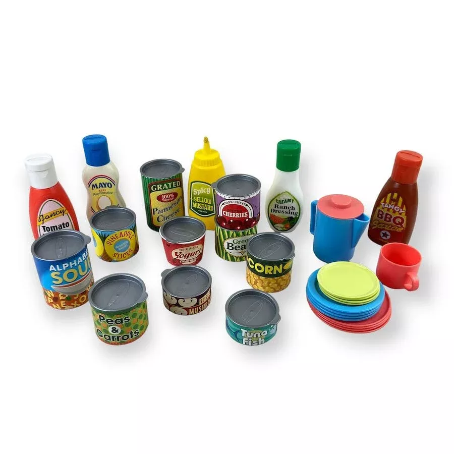 Mixed Play Food Bundle with Condiments