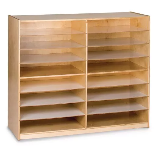 Mobile Folding Mat Storage