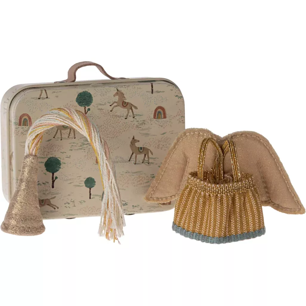Mouse Clothes in Suitcase