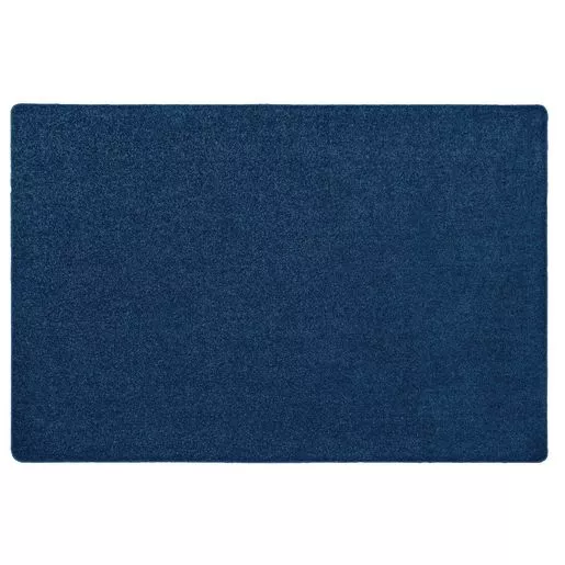MyPerfectClassroom Premium Solid Carpet 6' x 9' Dark Blue