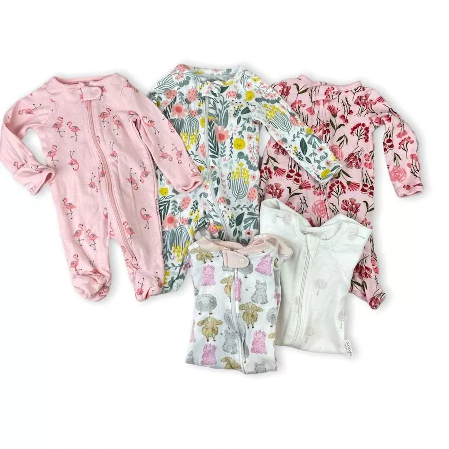 Newborn Footed Sleeper Bundle