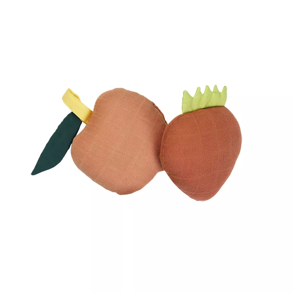 Offcuts Rattle | Strawberry