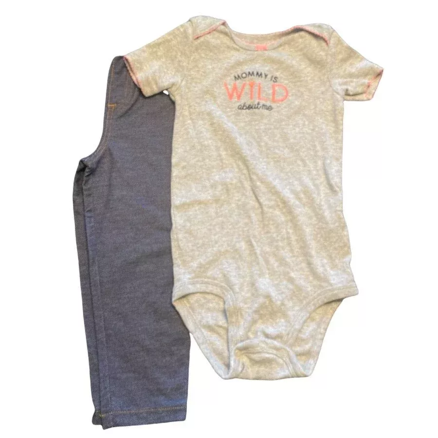 Onesie Tee and Legging Set 24M