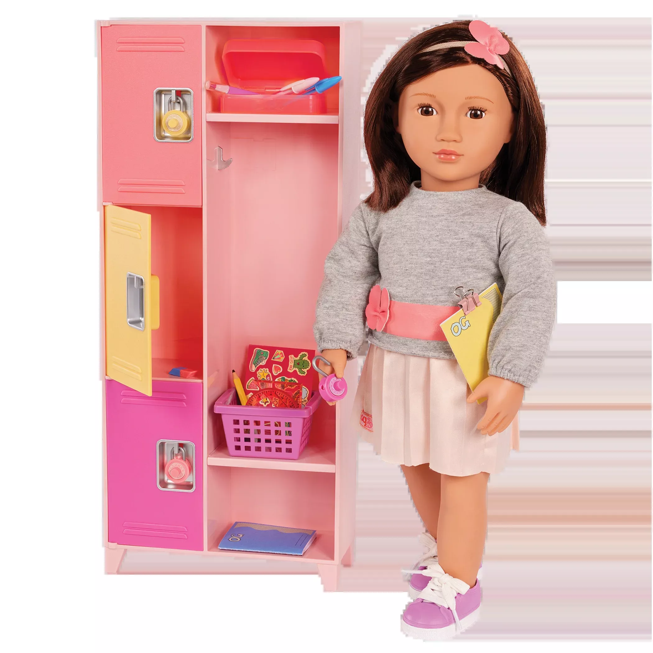 Our Generation - School Spirit Locker Set