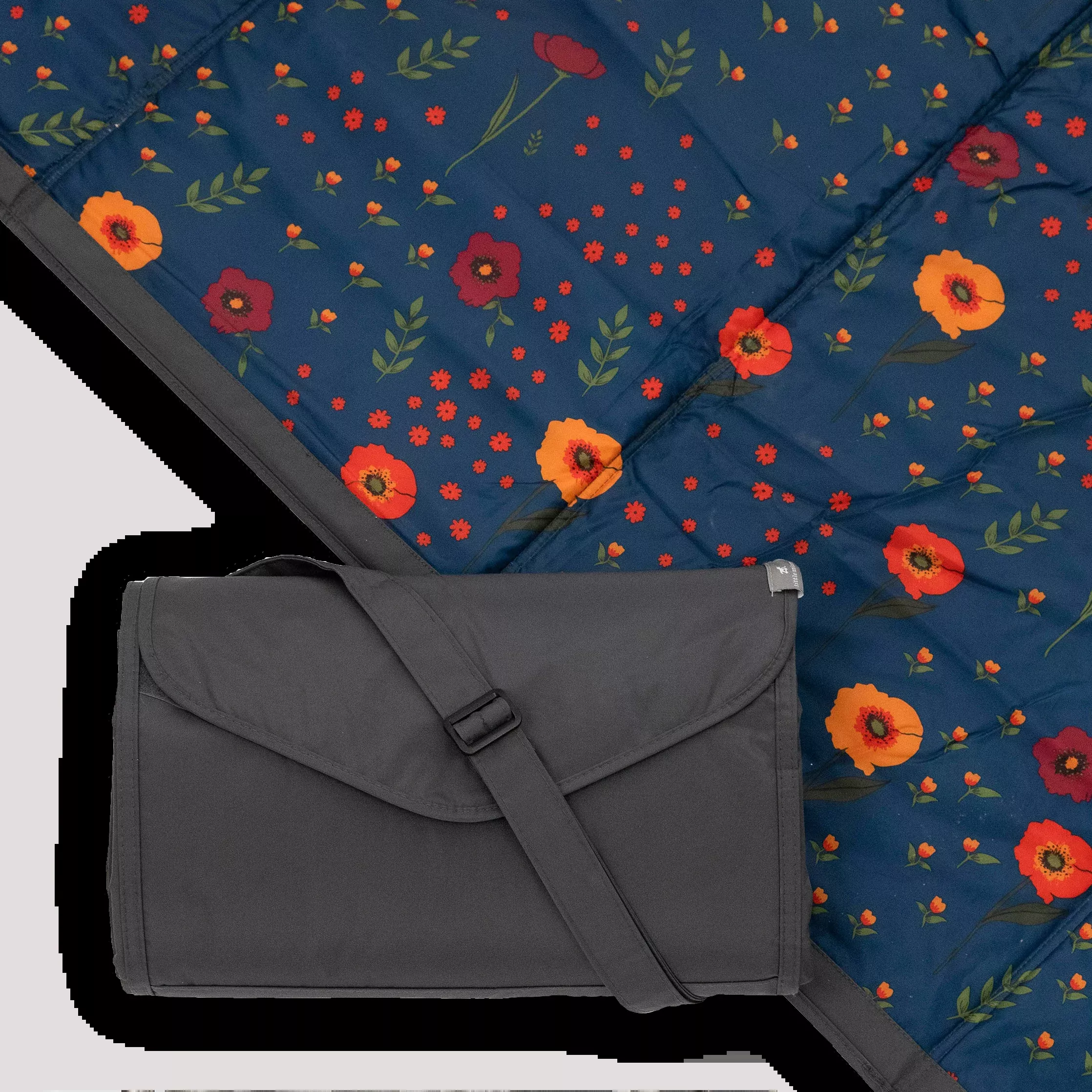 Outdoor Blanket - Midnight Poppy