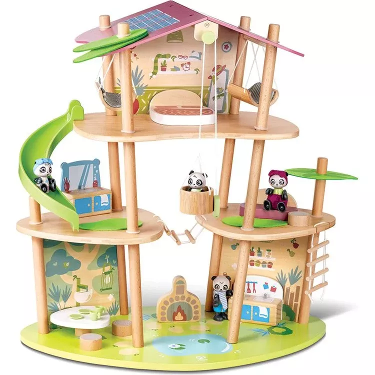Pandas' Bamboo House