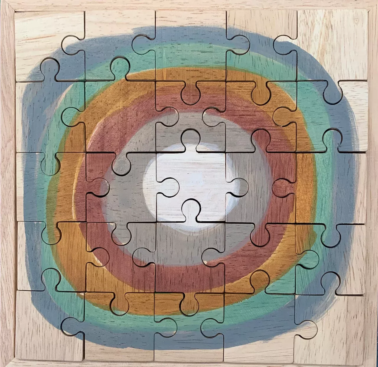 Papoose - Earth Moon Puzzle (25 pcs)