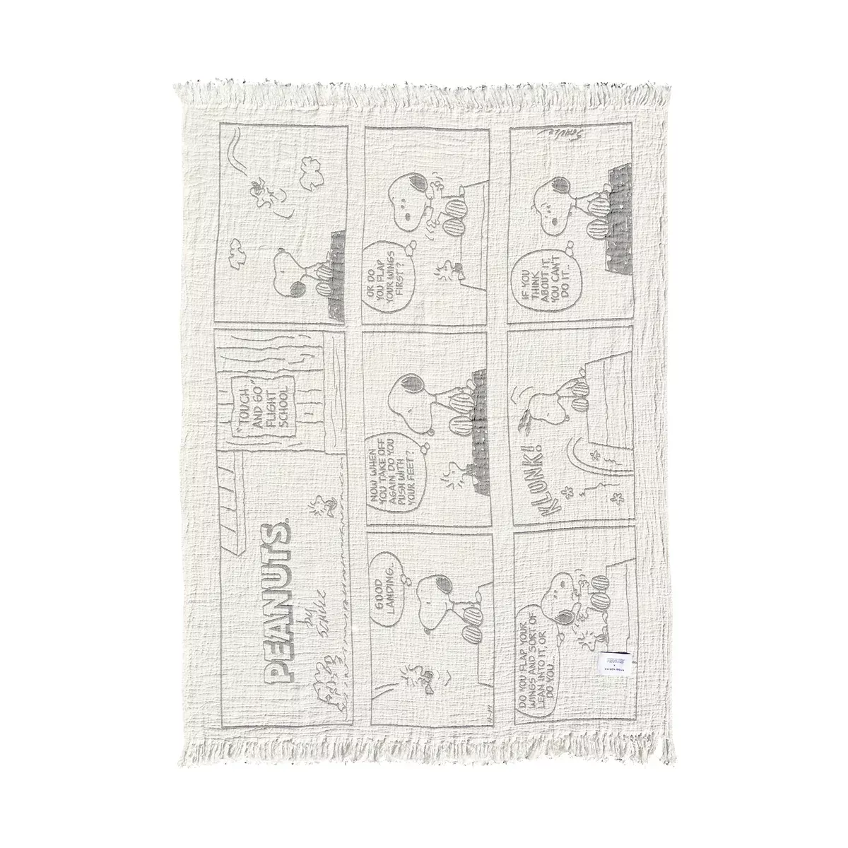 Peanuts Blanket Comic Flightschool