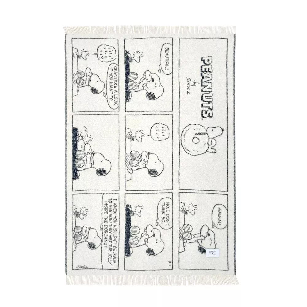 Peanuts Blanket - Doughnut Comic