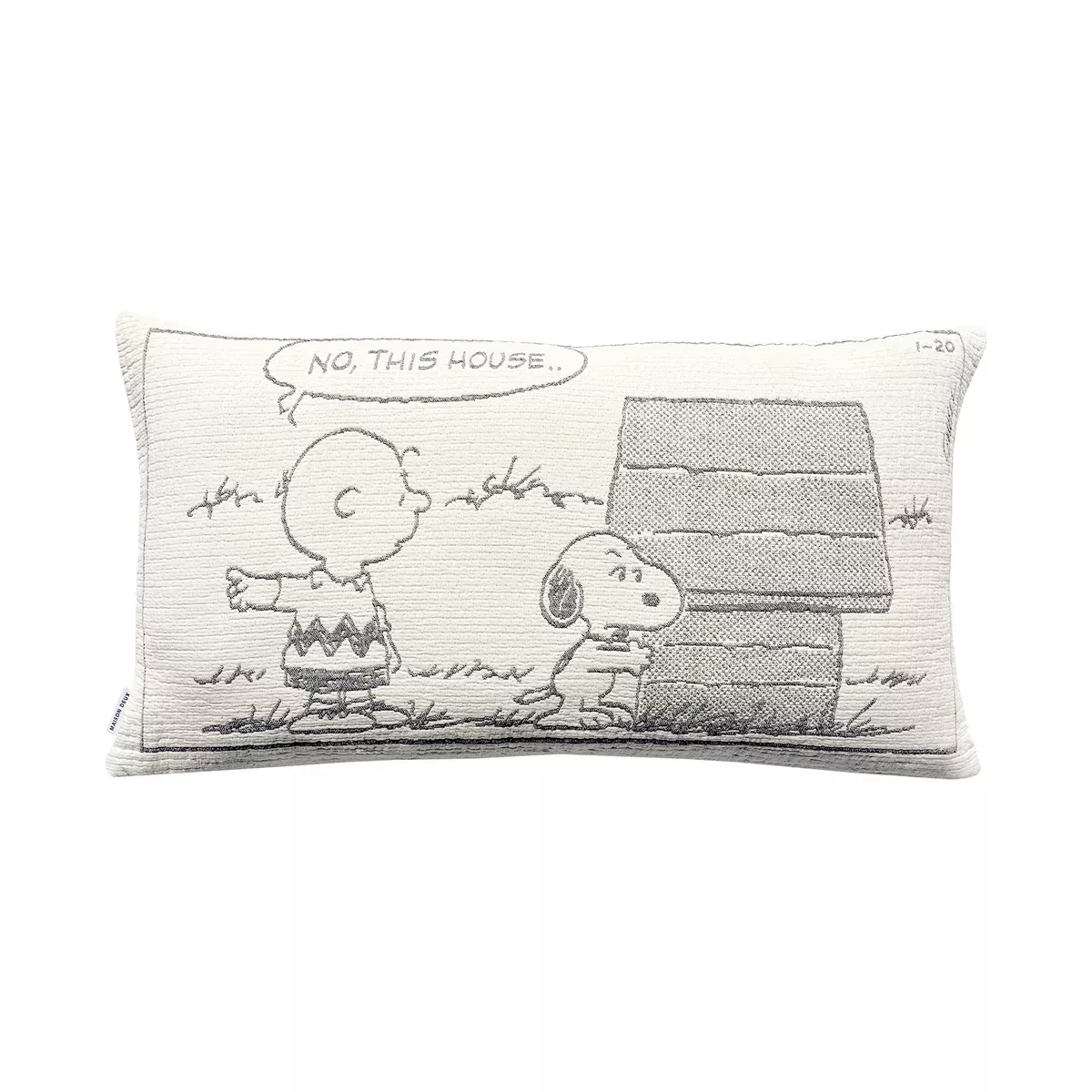 Peanuts Cushion Cover XL - Guard the House