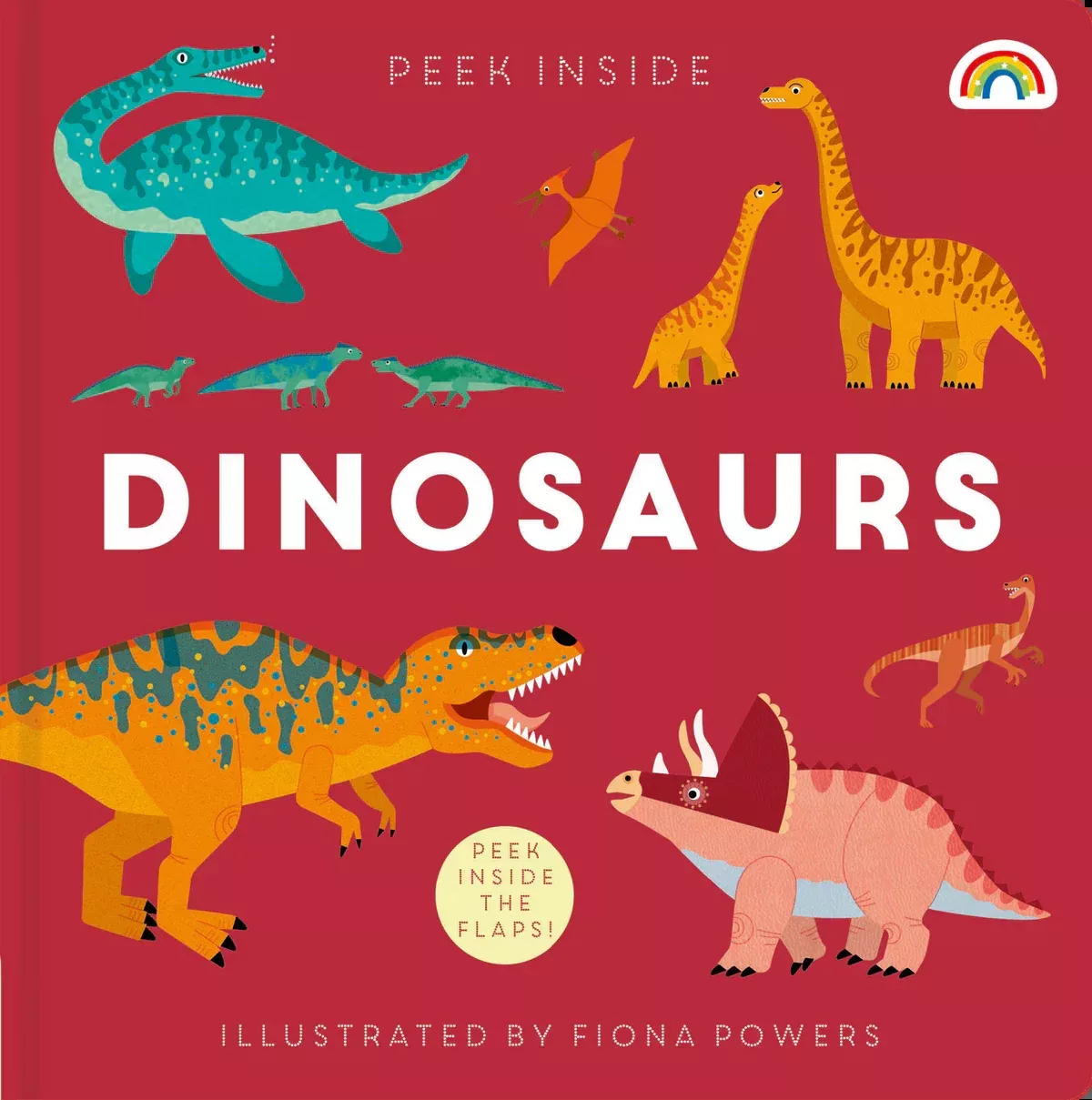 Peek Inside Dinosaurs Book