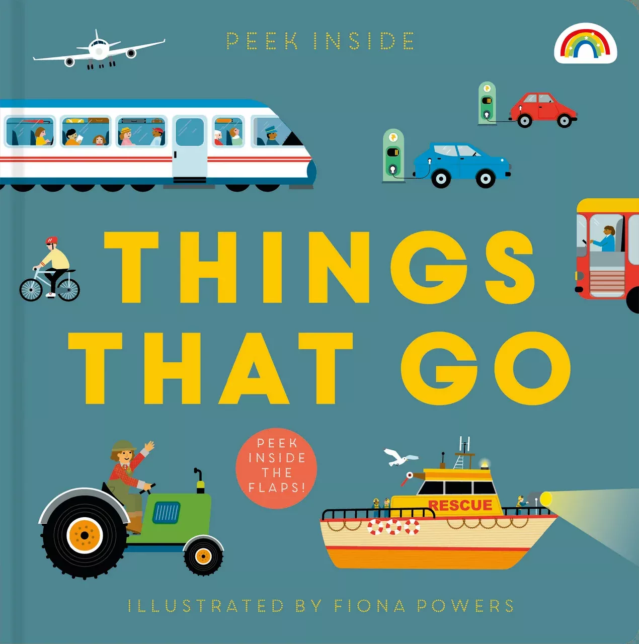 Peek Inside Things That Go Book