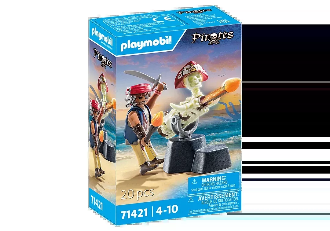 Playmobil Pirates Cannon Master