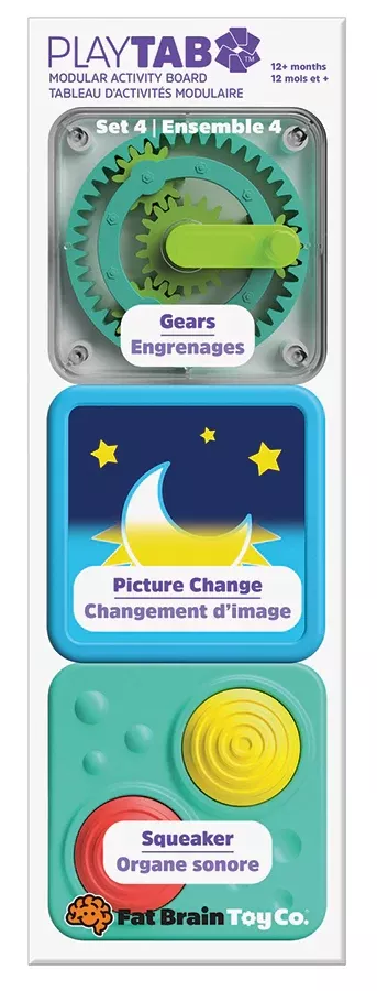 Playtab Set 4: Gears /Picture Change /Squeaker