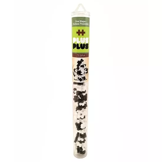Plus-Plus Tube - Zebra