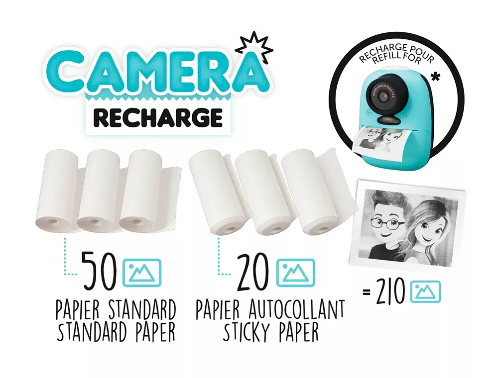Pocket Camera Refill Paper