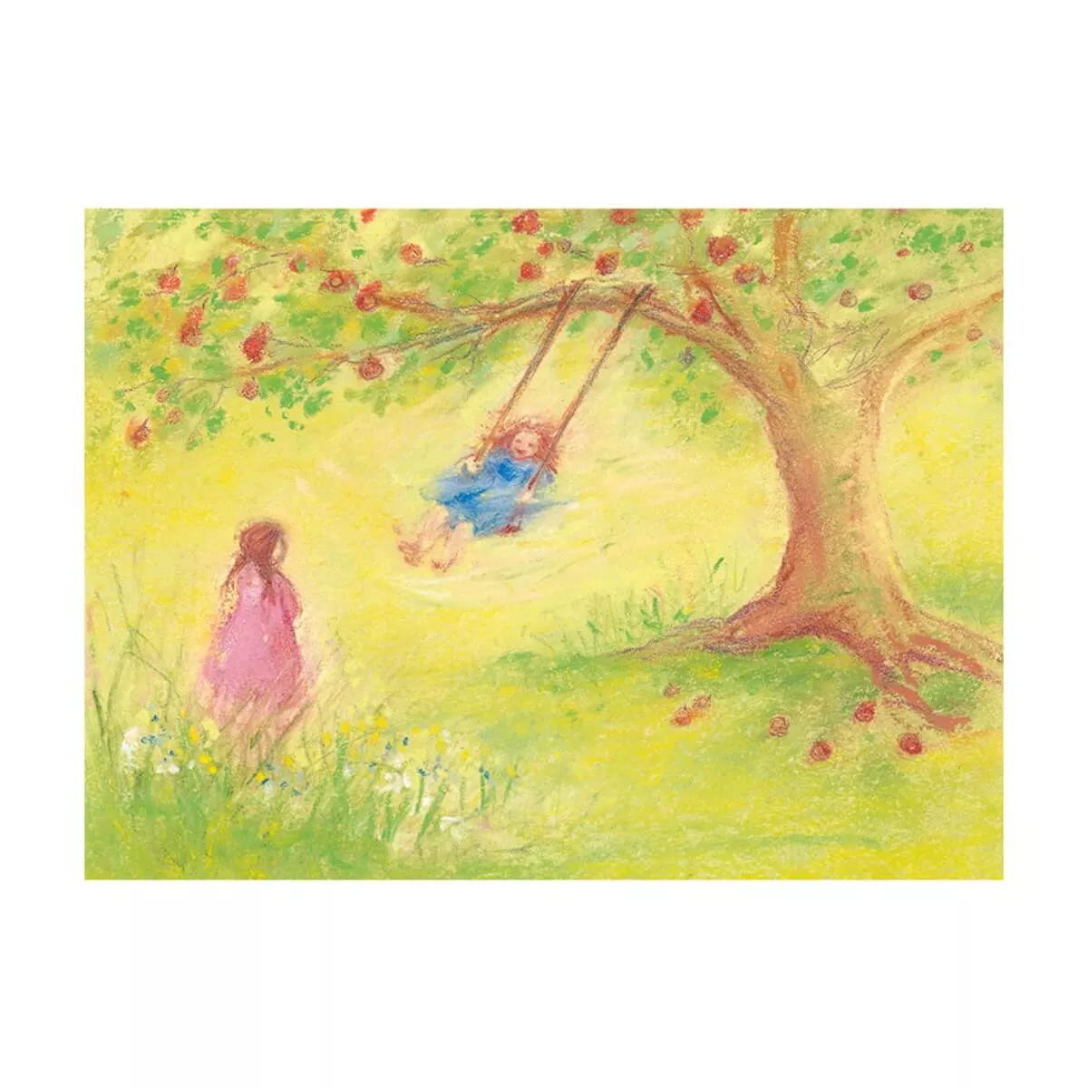 Postcards - Swinging, pack of 5 cards