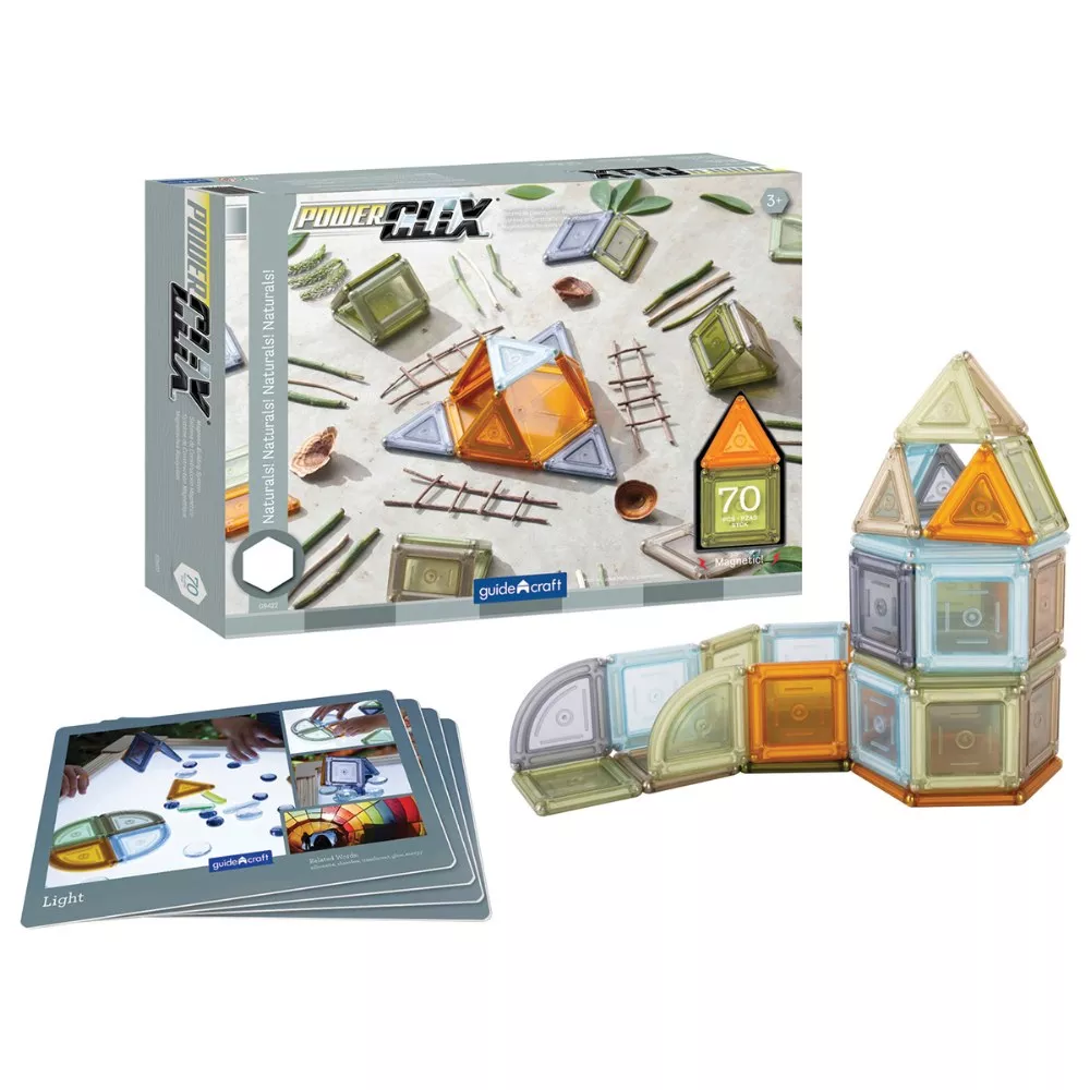 PowerClix Solids Natural - 70 Piece Set