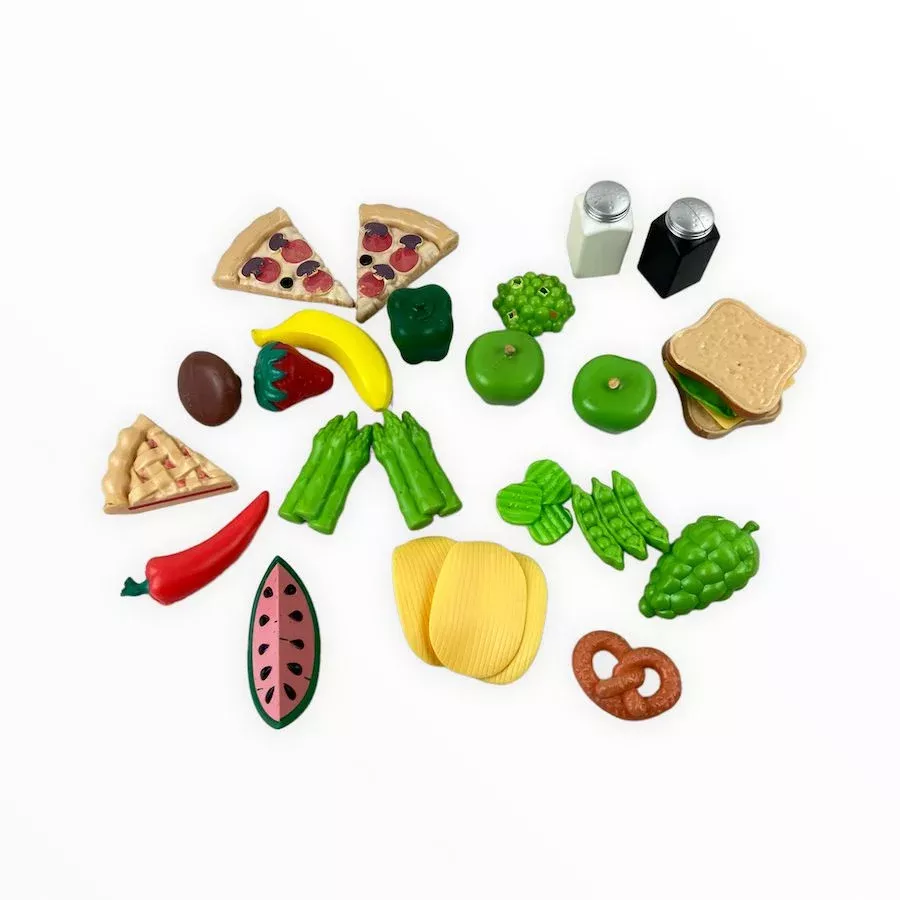 Pretend Food Bundle - Asparagus & Chips