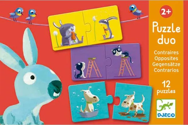 Puzzle Duo – Opposites / Age 2+
