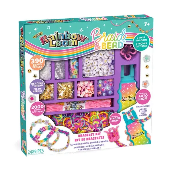 Rainbow Loom Braid & Bead Kit