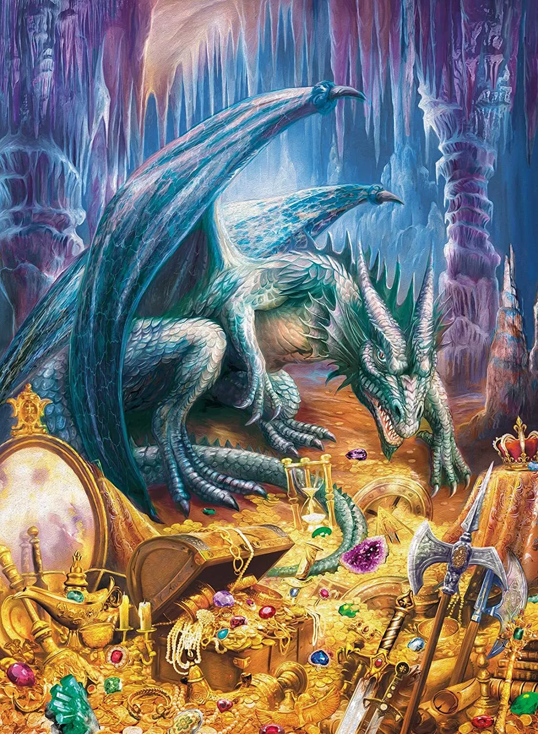Ravensburger - 100Pc Dragons Treasure Puzzle