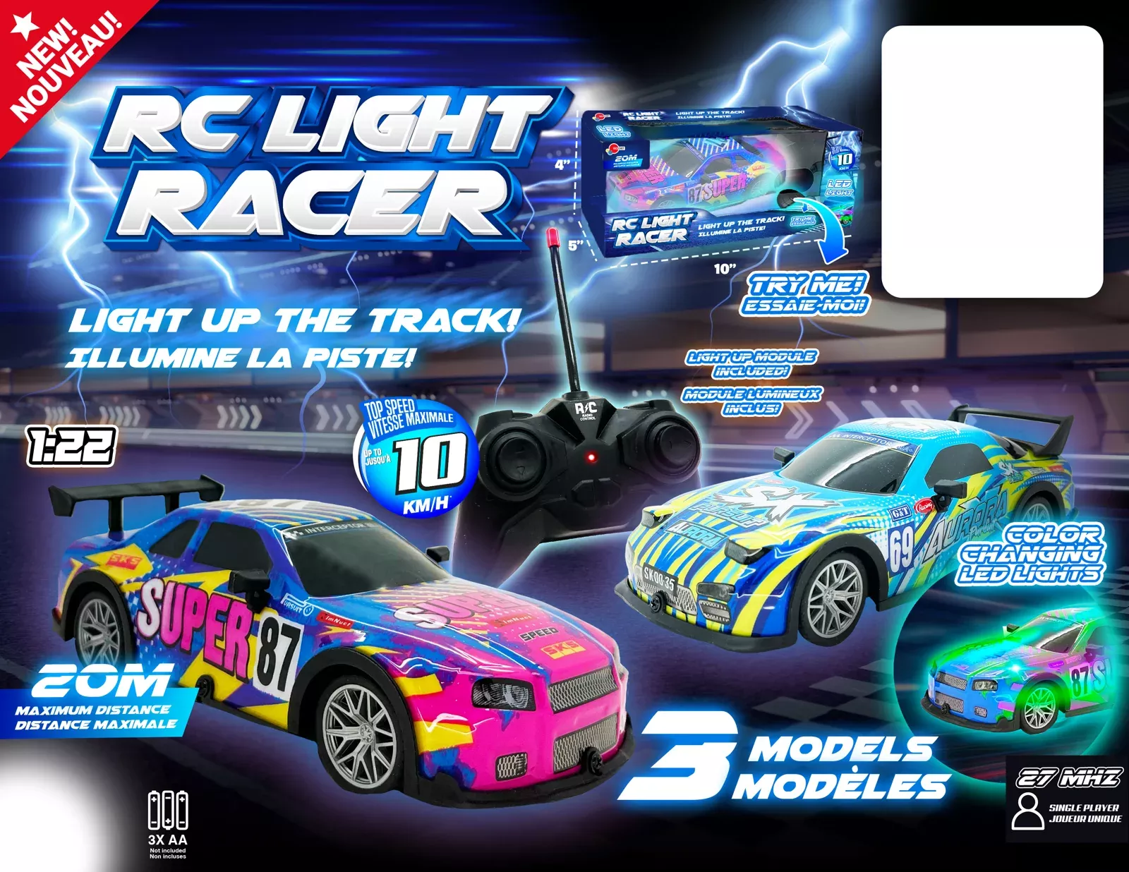 RC Light Racer Assortment