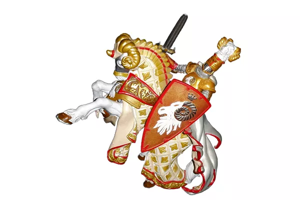 Red Weapon Master Ram with War Horse