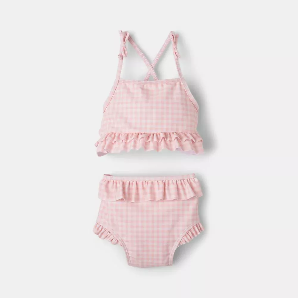 Ruffle Bow 2-pc Bathing Suit