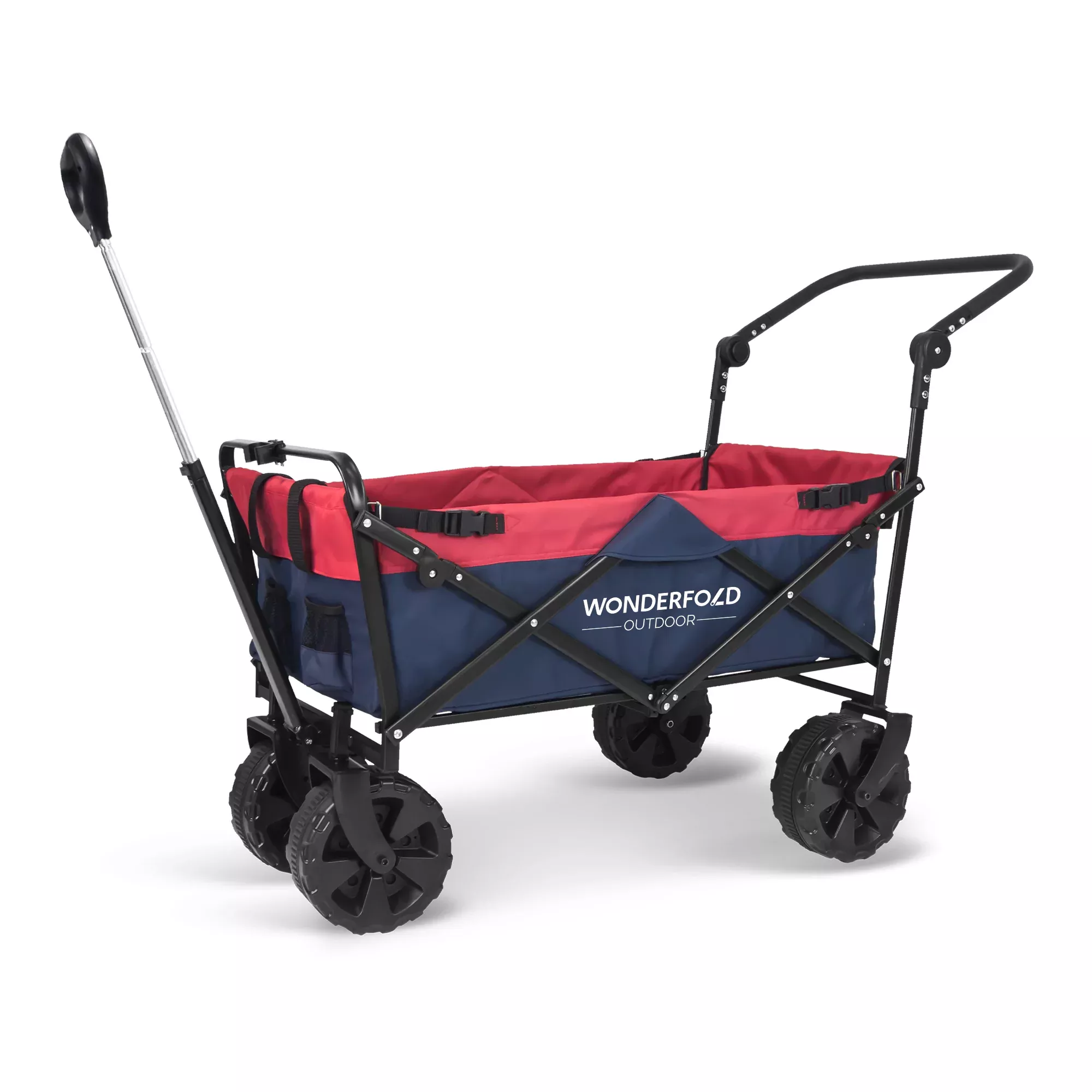 S2 Push & Pull Folding Wagon with Beach Tire