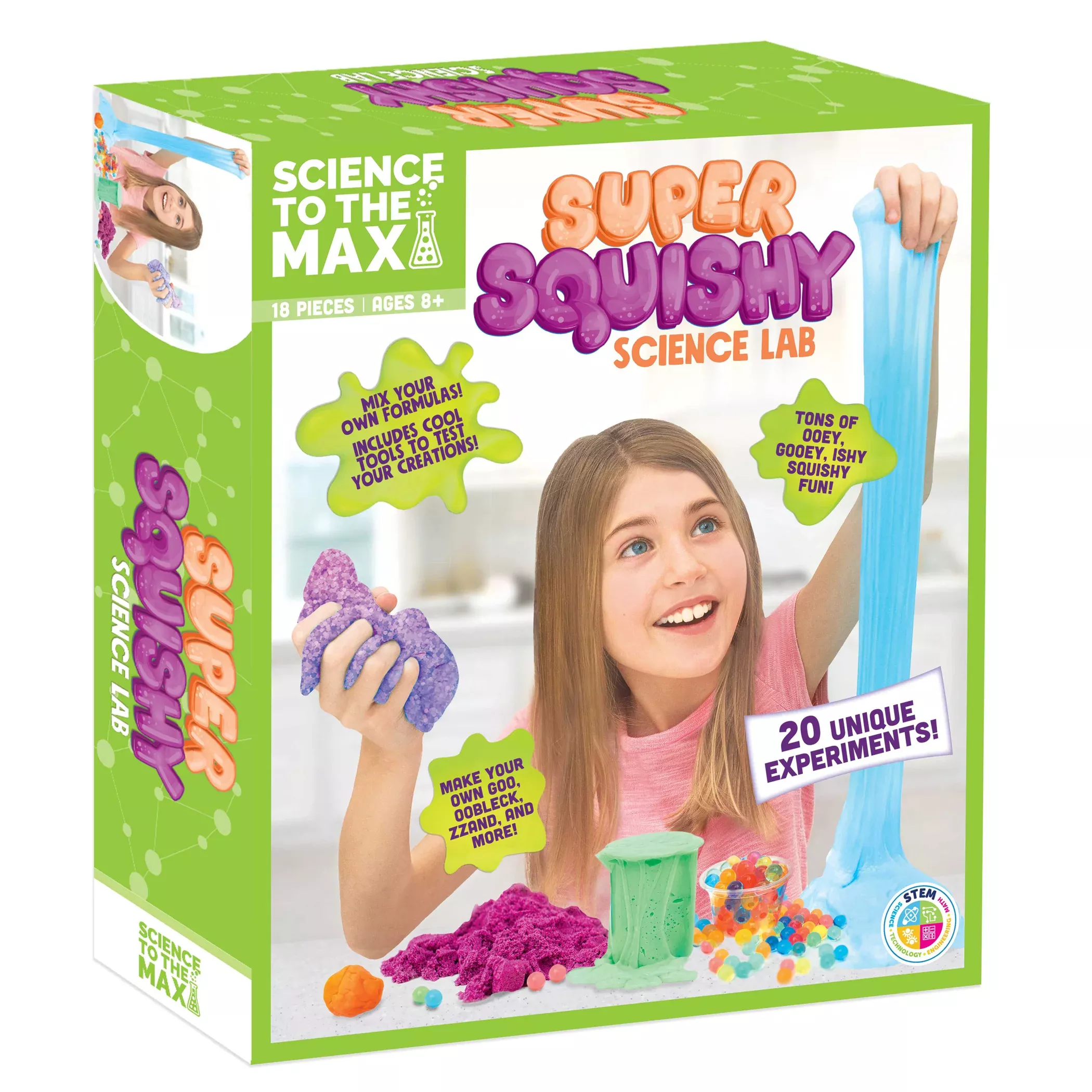 Science to the Max Squishy Science Lab Polymer Exploration Kit
