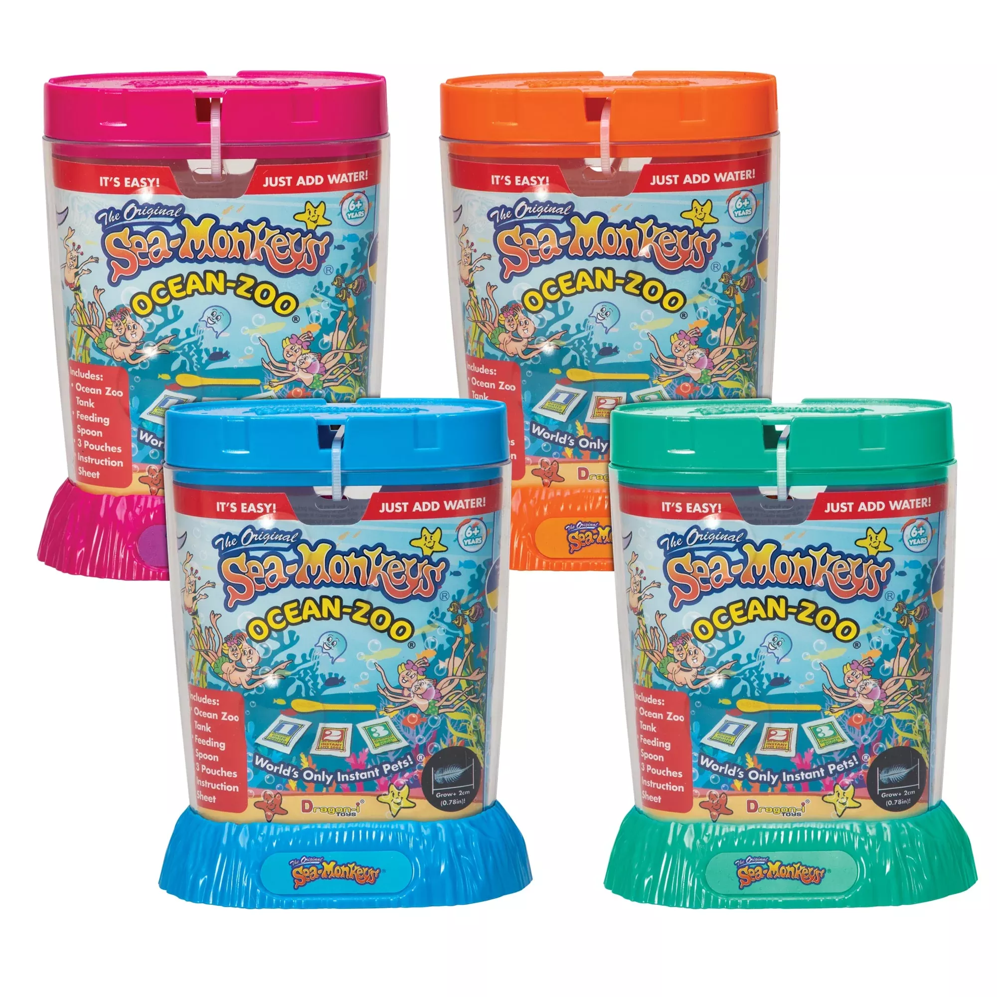 Sea-Monkeys Ocean Zoo Assorted