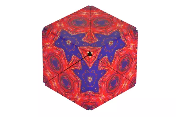 Shashibo Puzzle Cube: Fire Goddess