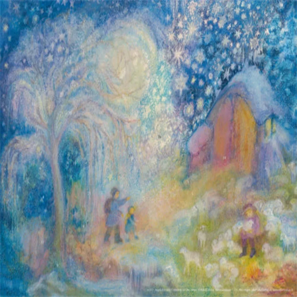 shepherds on their way advent calendar
