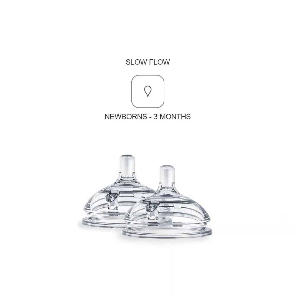 Silicone Replacement Nipples 2 Pack