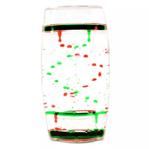 Slide Bubble Liquid Motion Timer Red Green