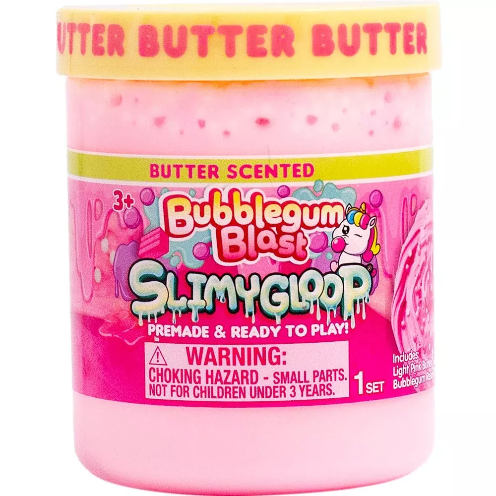 Slimygloop Bubblegum Blast Slime Jar