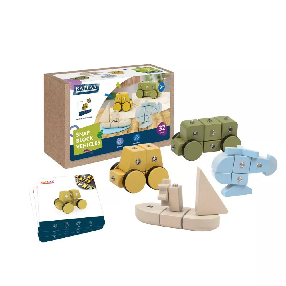 Snap Block Vehicles - 32 Piece Set