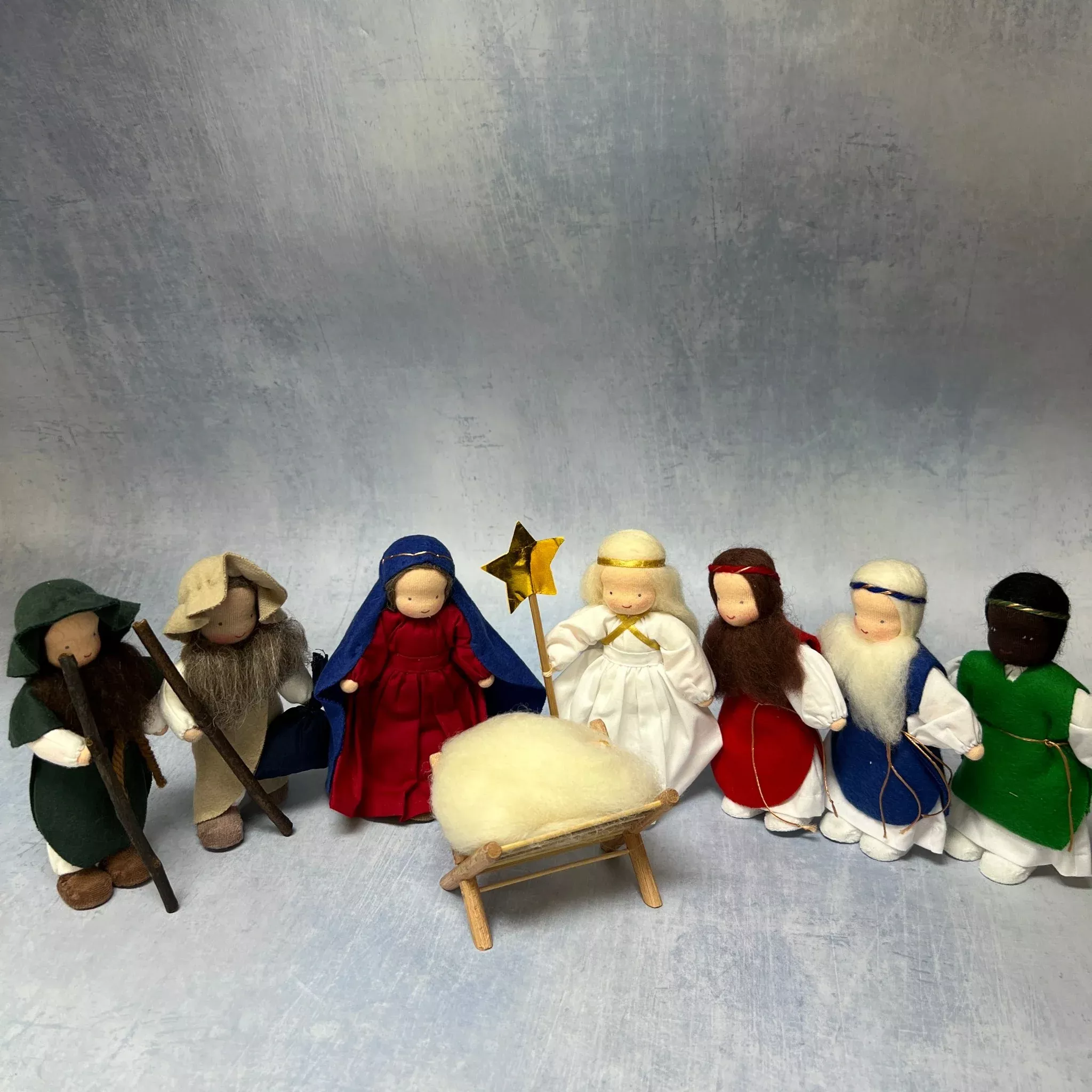 Soft Doll Nativity Set