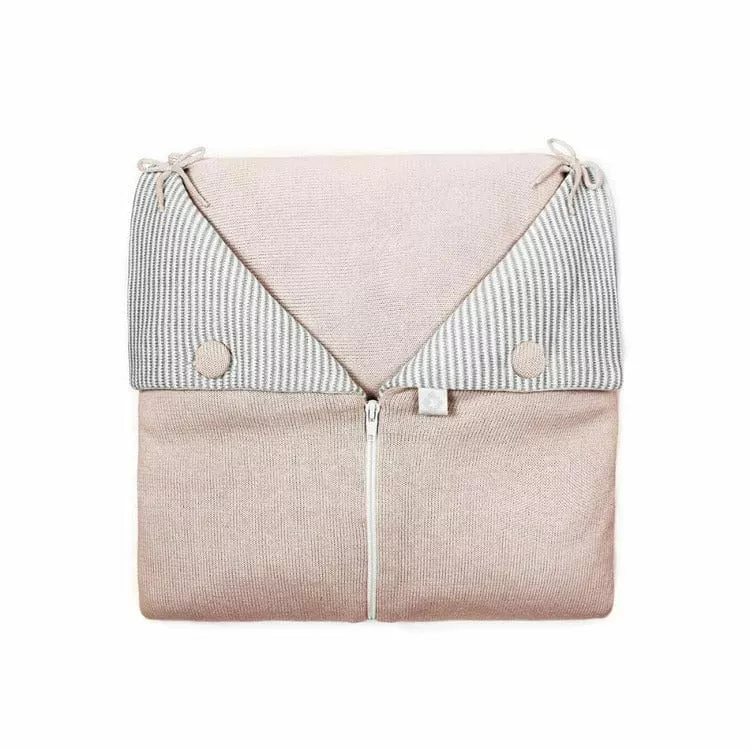 Soft Pink Cocoon Blanket