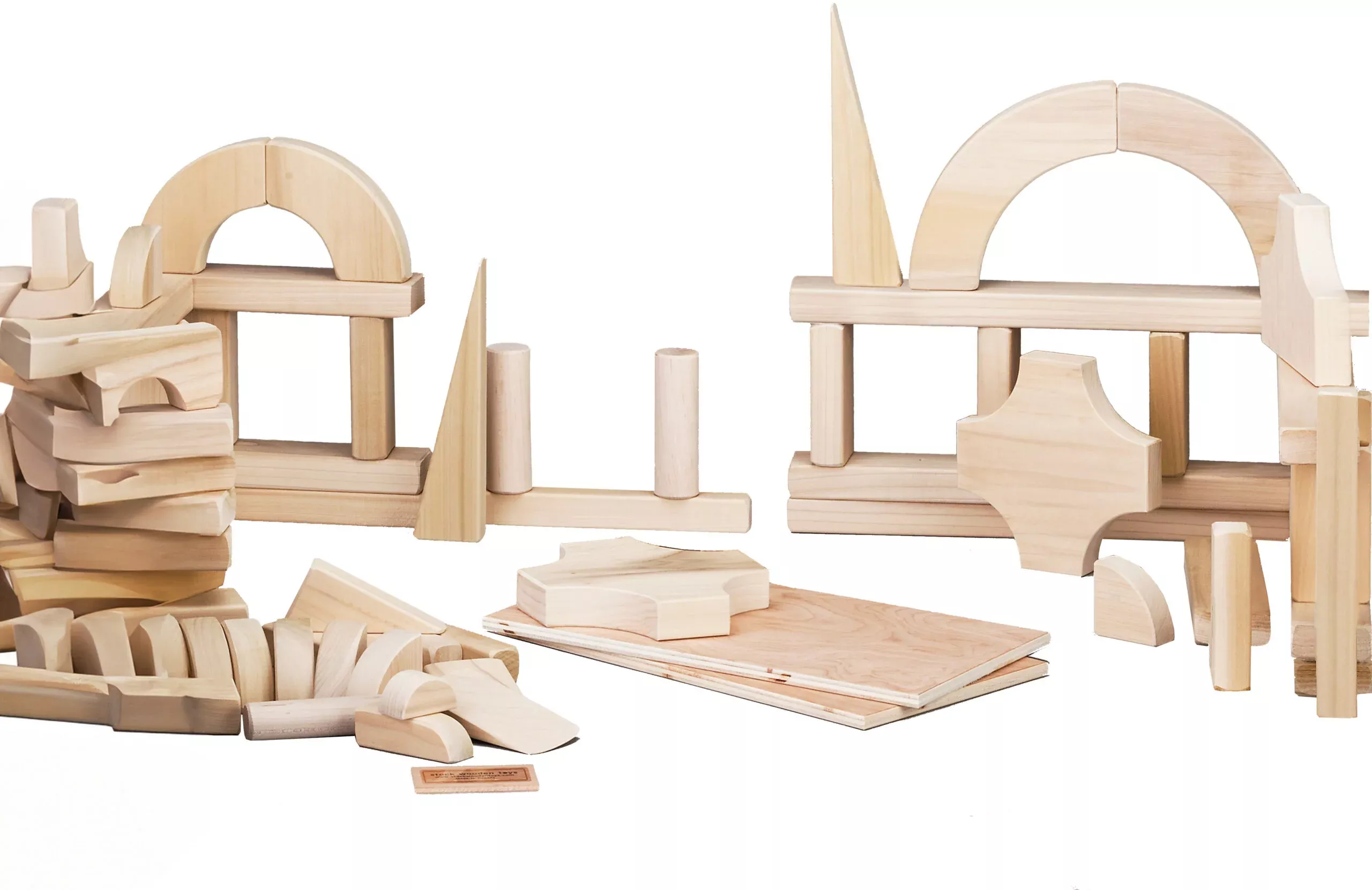 Solid Hardwood Play blocks - Made in Canada