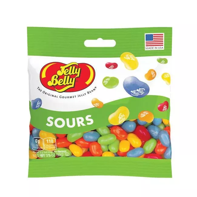 Sours Jelly Beans 3.5 oz Bag