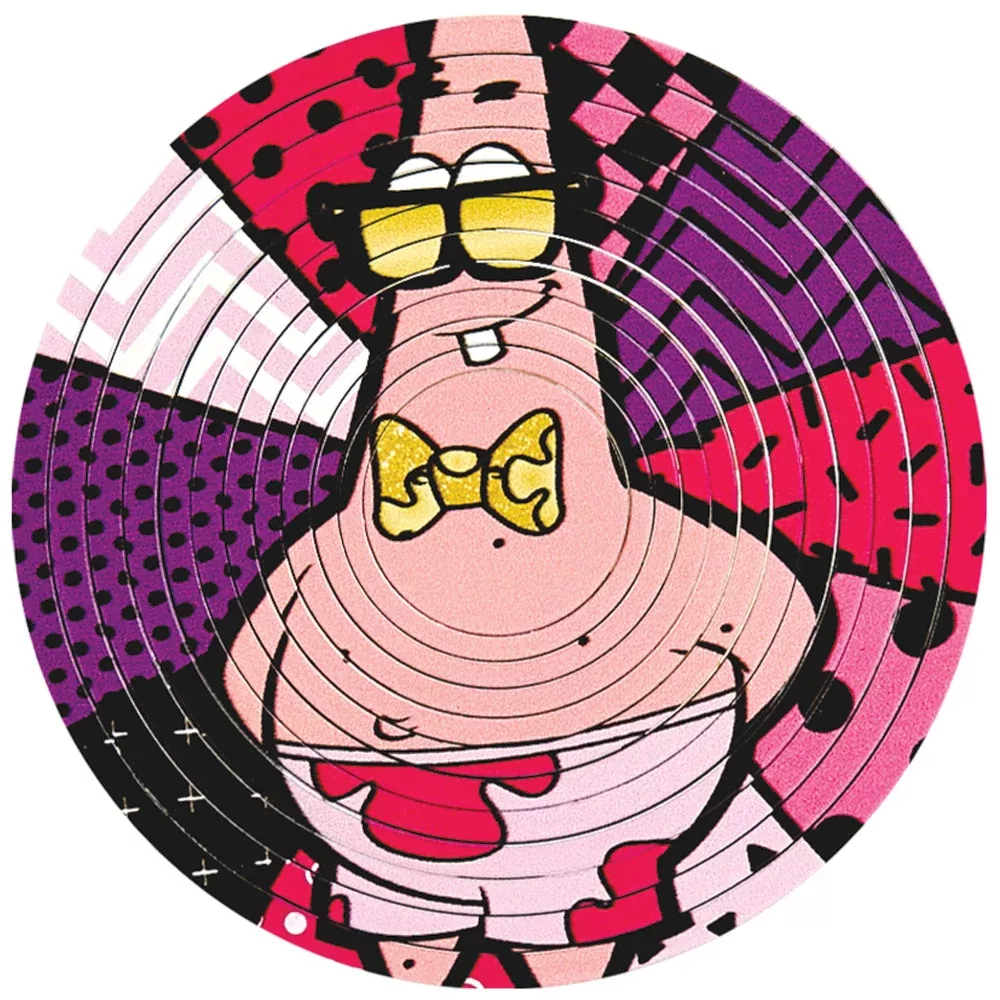 SpongeBob Spin Flip Double-Sided Puzzle - 12 Rings