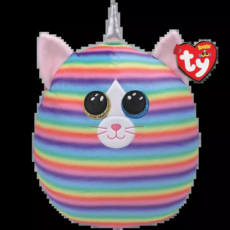 Squish A Boo - Heather - Cat with Horn