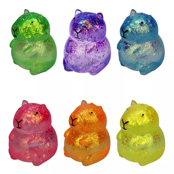 Squishhy Glitter Capybara