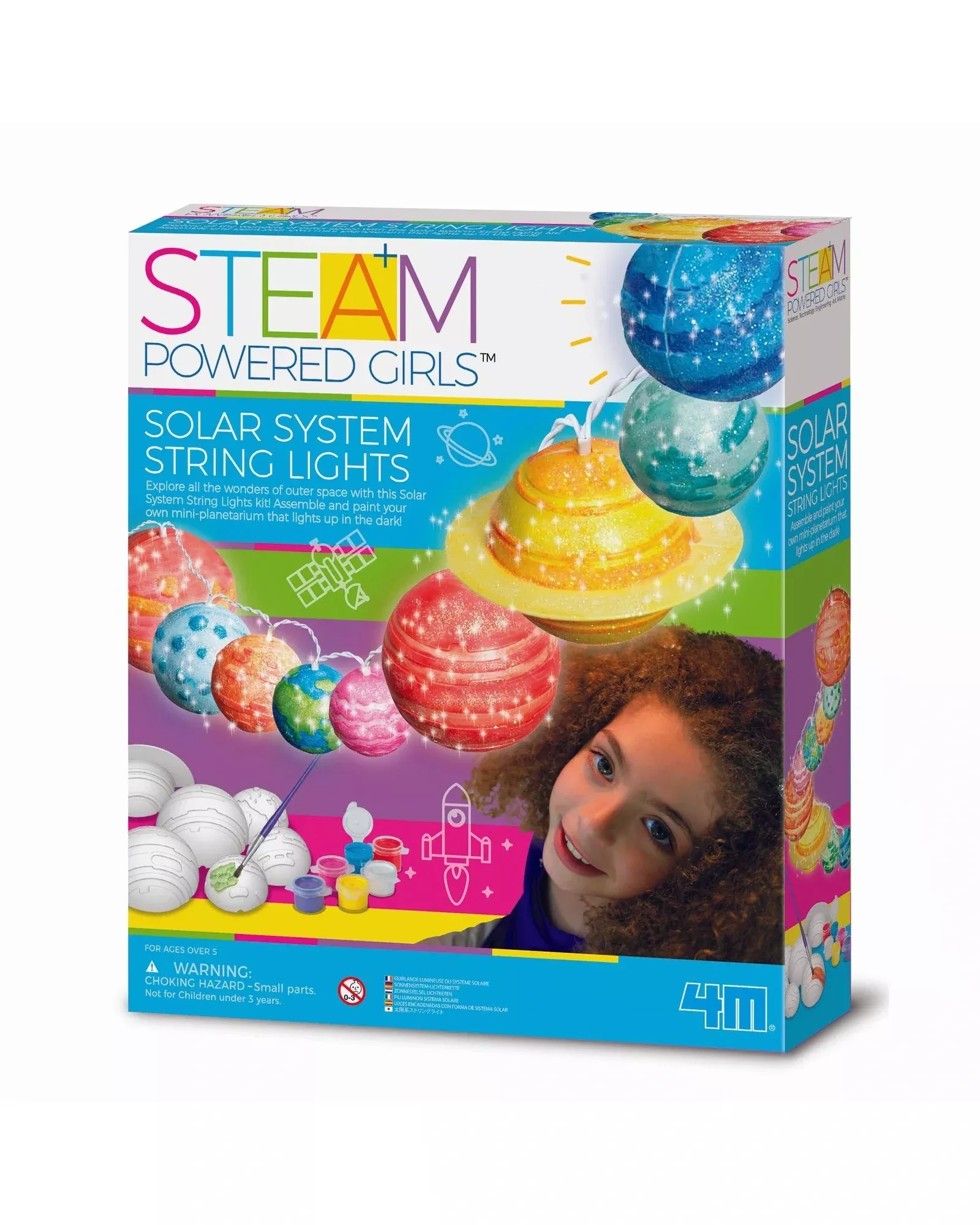 STEAM Powered Solar System String Lights