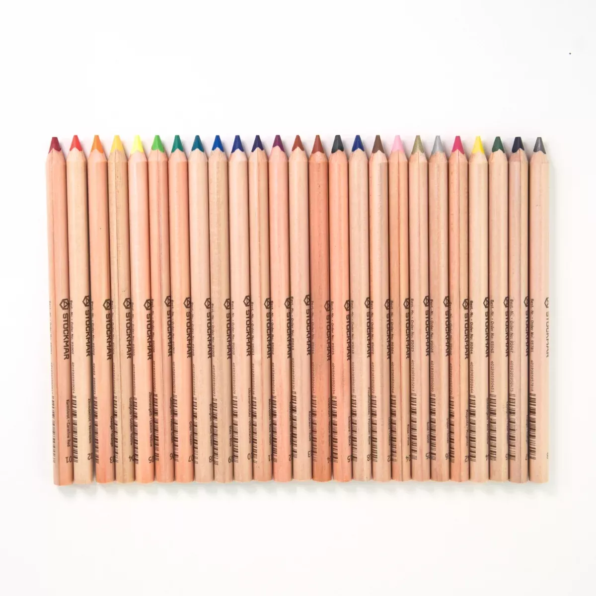 STOCKMAR Coloured Pencils Triangular in Tin 24+1