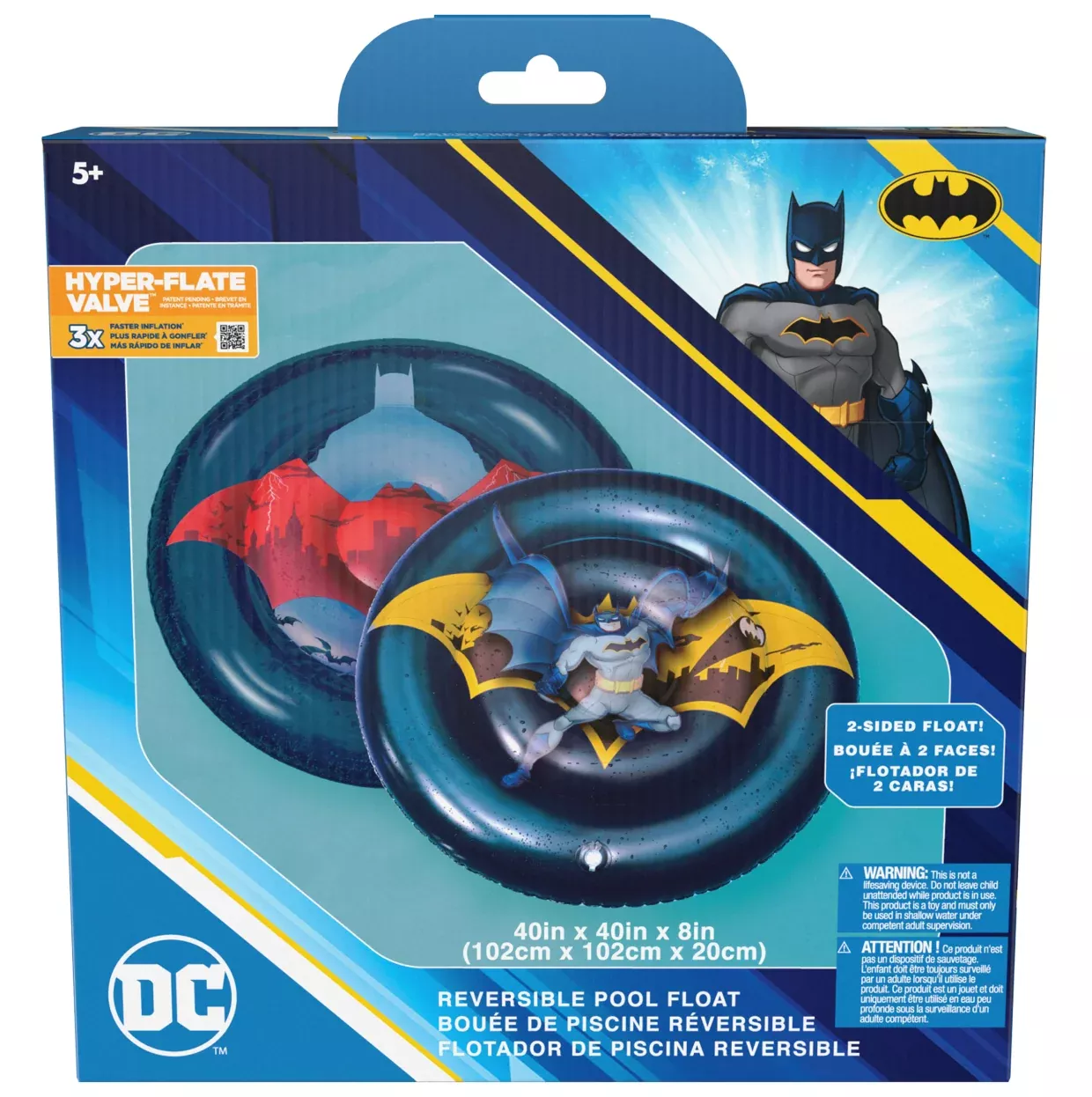 Swimways DC Batman Reversible Inflatable Float